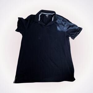 Old Navy Black Classic Polo Shirt | Sz L